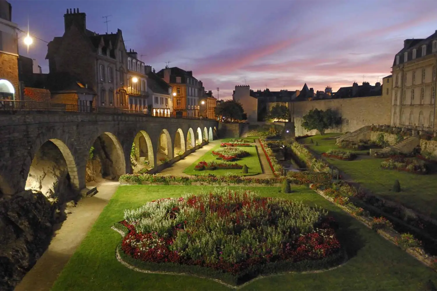 Jardins des remparts de Vannes